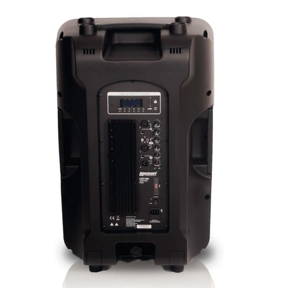 Caixa Ativa 500W RMS Lexsen LXX-15A Powerful - AudioDriver