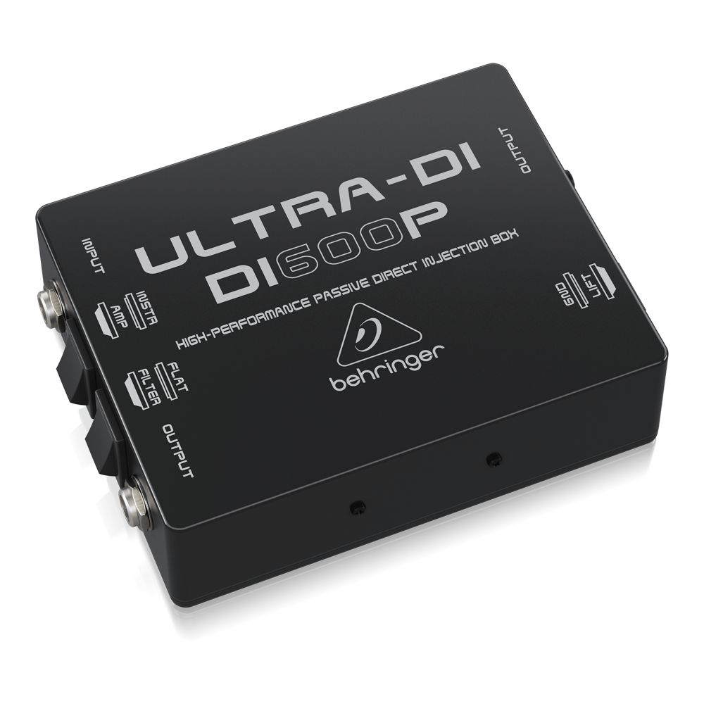 Direct Box Passivo Behringer Ultra-DI DI600P - AudioDriver