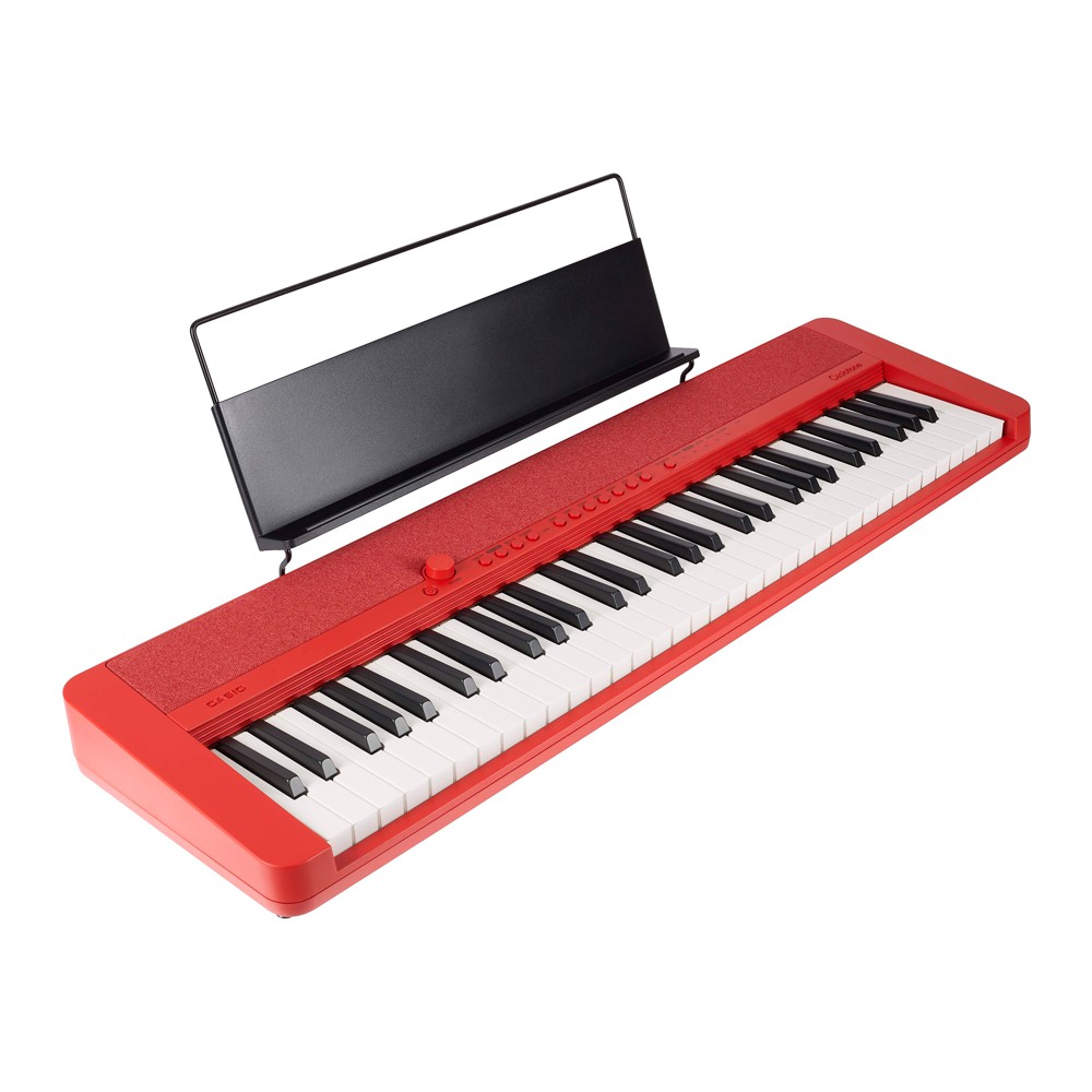 Teclado Arranjador 61 Teclas Vermelho Casio Casiotone CT-S1