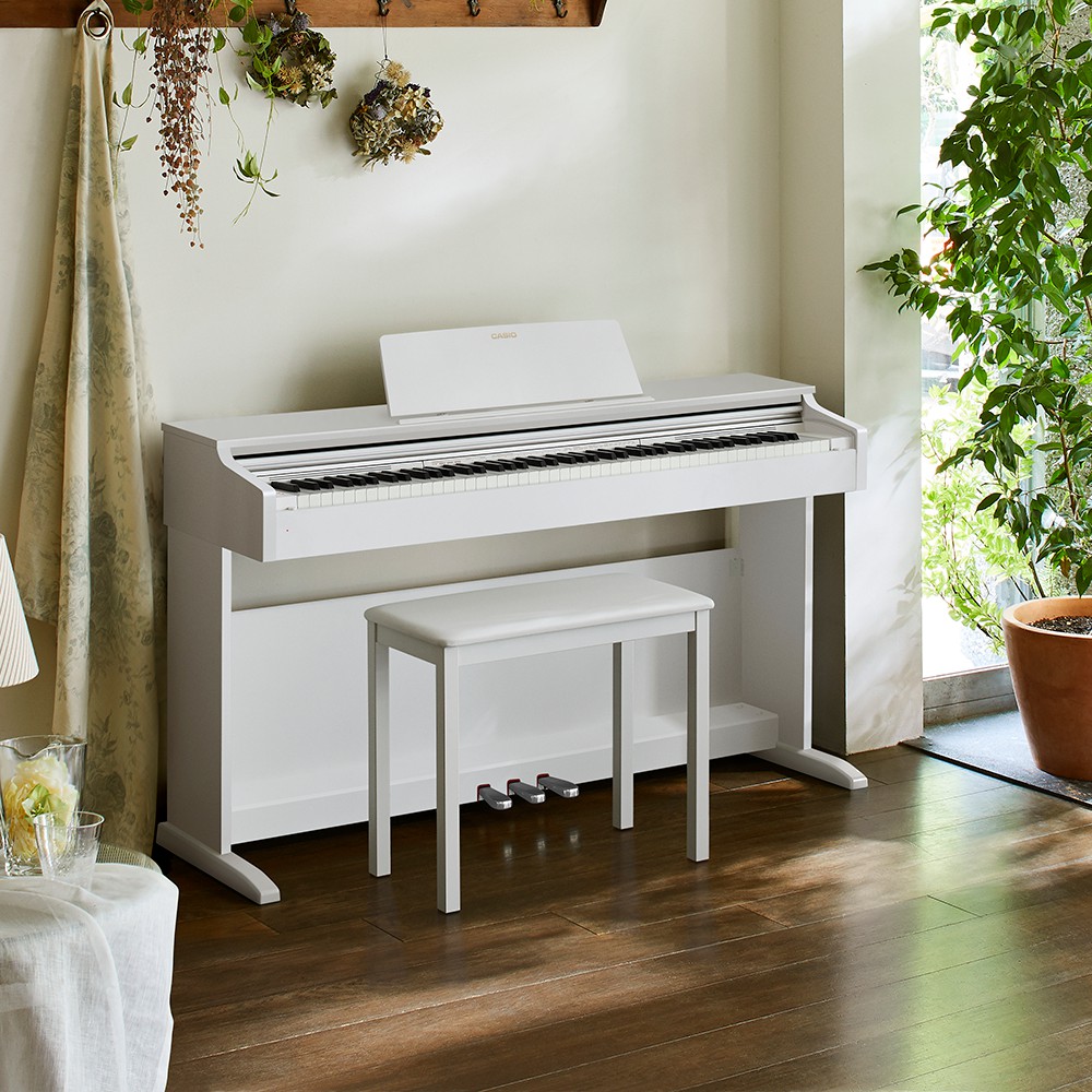 木目調ホワイト入荷♪CASIO AP-270WE / AP270 電子ピアノ Piano Digital 88 Teclas Branco Casio Celviano AP-270 - AudioDriver