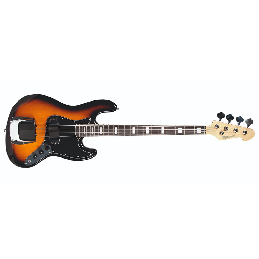 OUTLET │ Baixo Jazz Bass 1 Captador Jazz Michael BM675N Sunburst