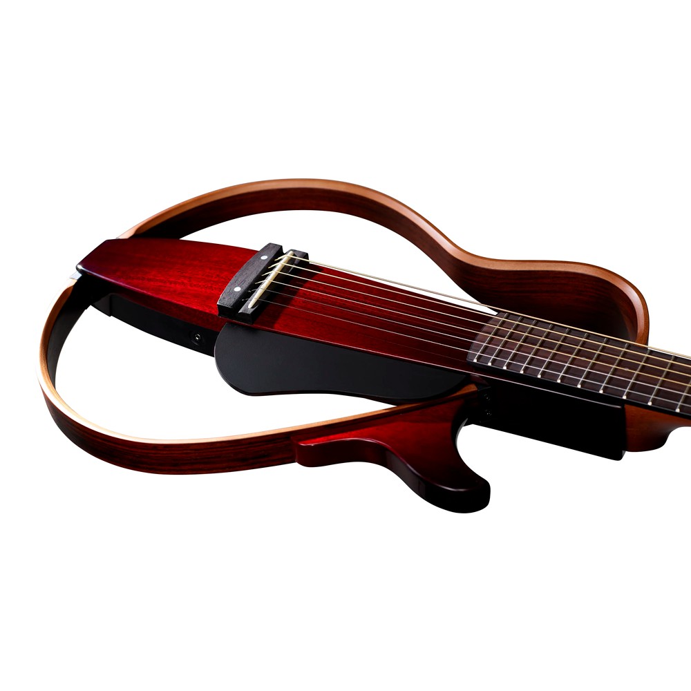 Violão Elétrico Nylon Yamaha Silent SLG200N CRB Crimson Red Burst