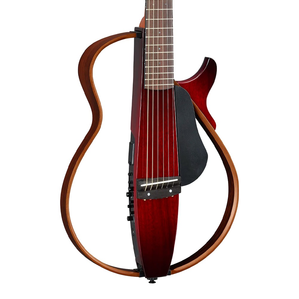 Violão Elétrico Nylon Yamaha Silent SLG200N CRB Crimson Red Burst