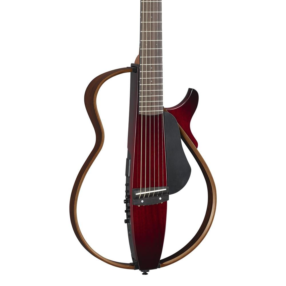 Violão Elétrico Aço Yamaha SLG200S Crimson Red Burst - AudioDriver