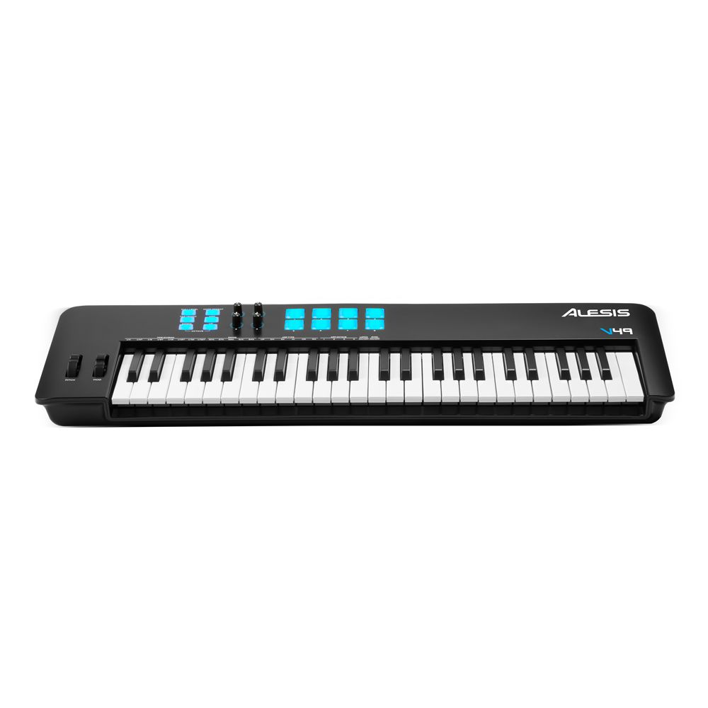 Teclado Controlador 49 Teclas Alesis V49 MKII USB-MIDI Keyboard