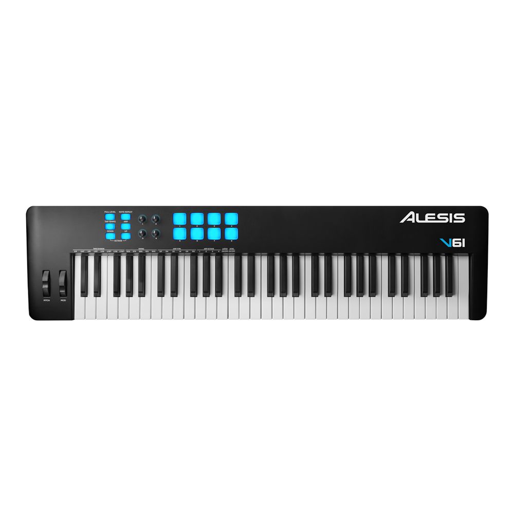 Teclado Controlador 61 Teclas Alesis V61 MKII USB-MIDI Keyboard
