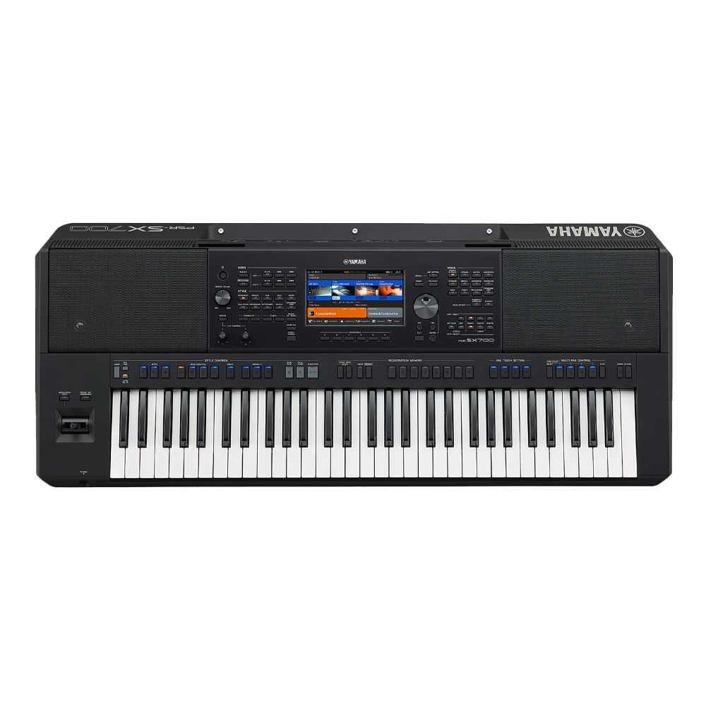 Teclado Arranjador 61 Teclas Yamaha PSR-SX700 Workstation com Tela