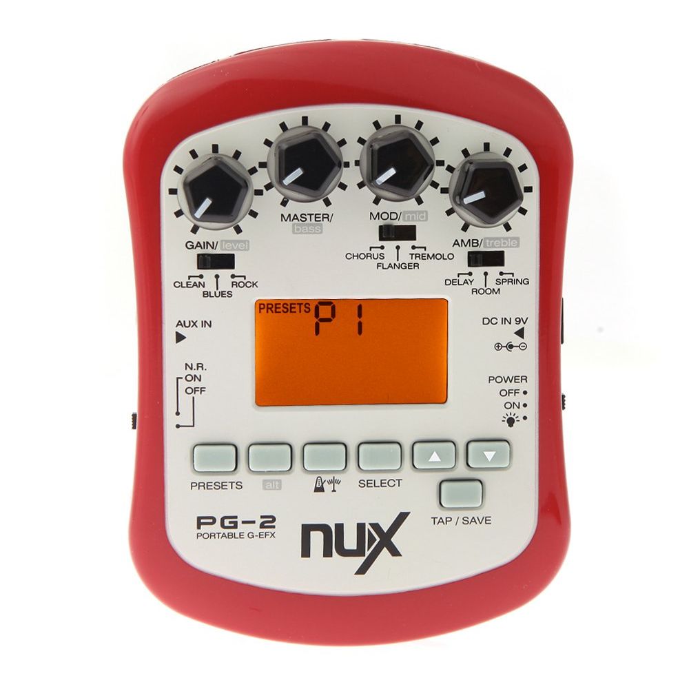 NUX PG-2 ポータブルマルチエフェクター NU X PG2 Maybe The Best Value Multi FX Unit In The World