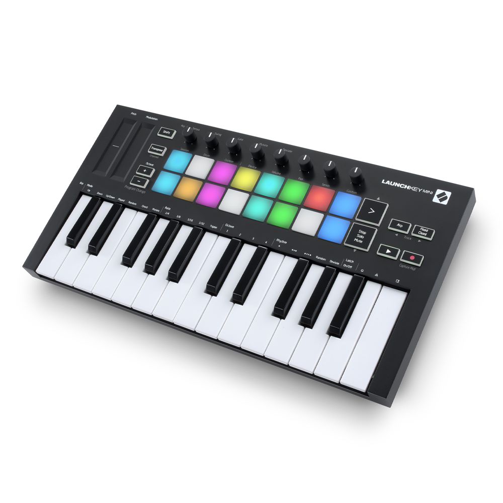 Teclado Controlador 25 Teclas Novation Launchkey Mini MK3