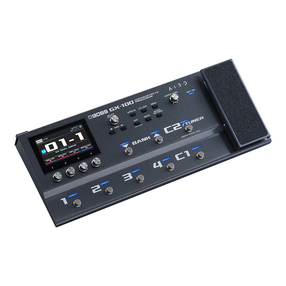 Pedaleira para Guitarra Boss GX-100 - AudioDriver Instrumentos