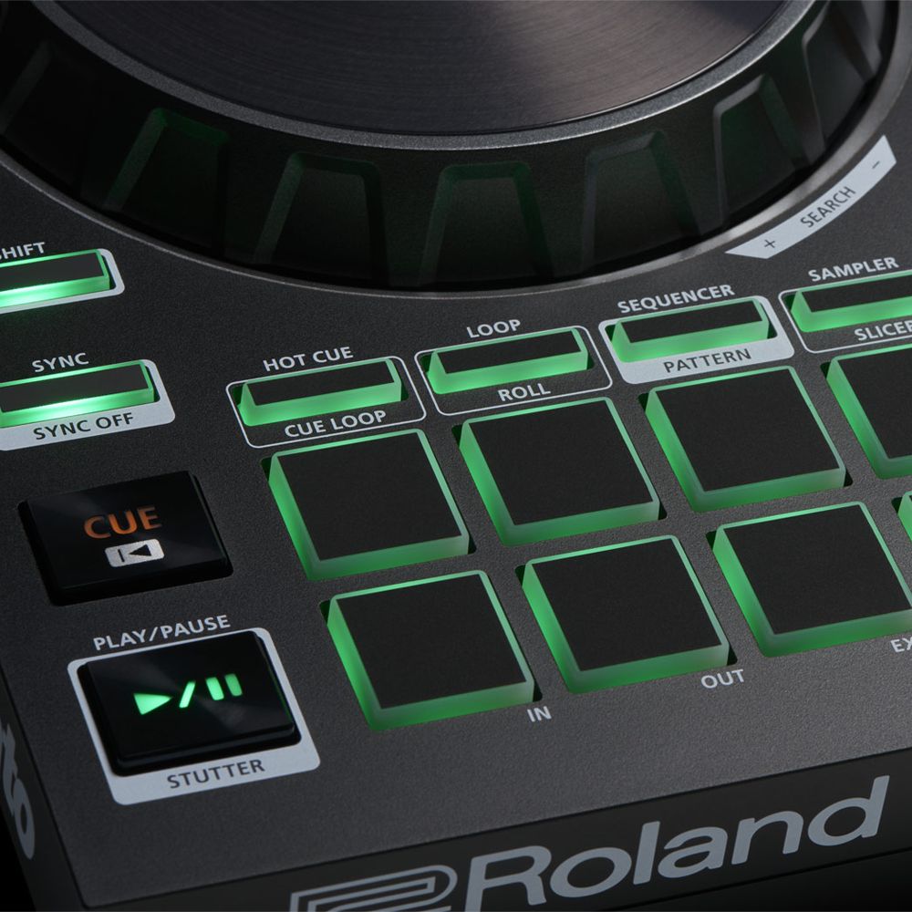 Controladora para DJ 4 Canais Roland DJ-202 DJ Controller