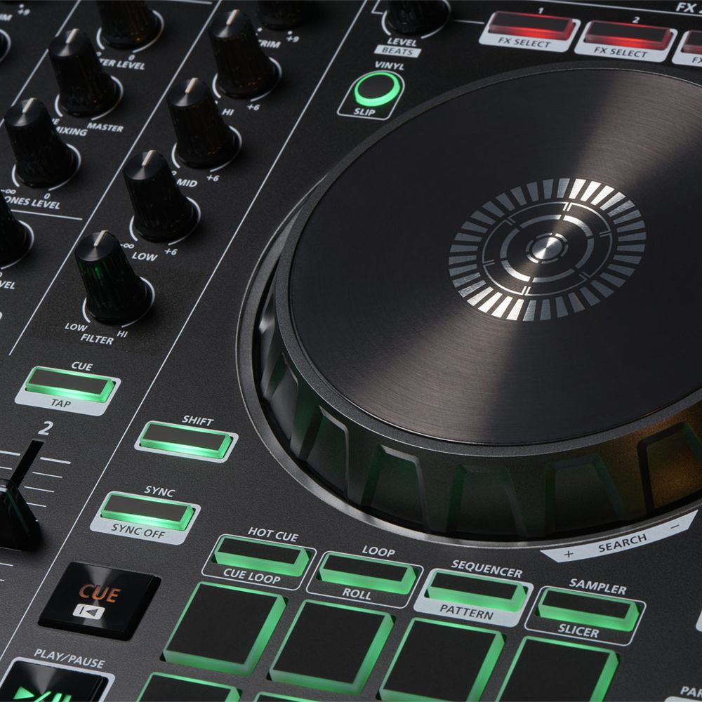 Controladora para DJ 4 Canais Roland DJ-202 DJ Controller