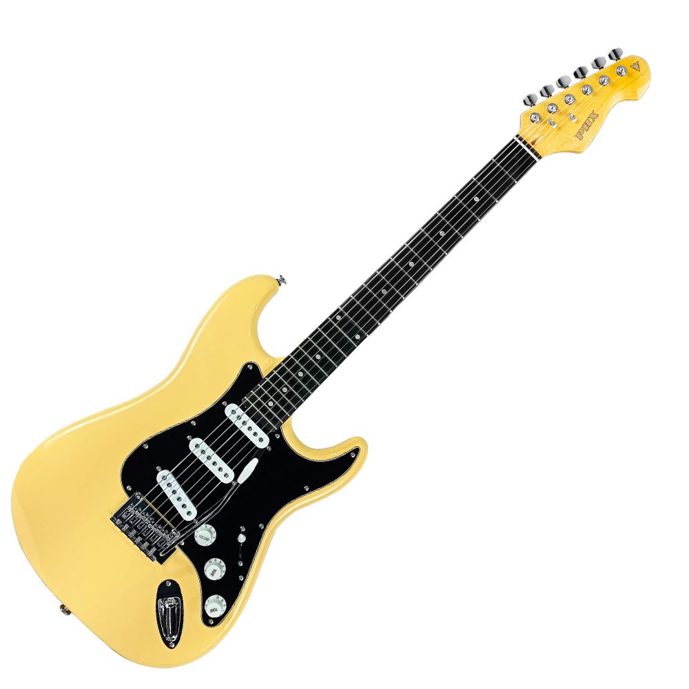 Guitarra Strato PHX ST-1 PR CH Power Premium Linha Sunset Creme