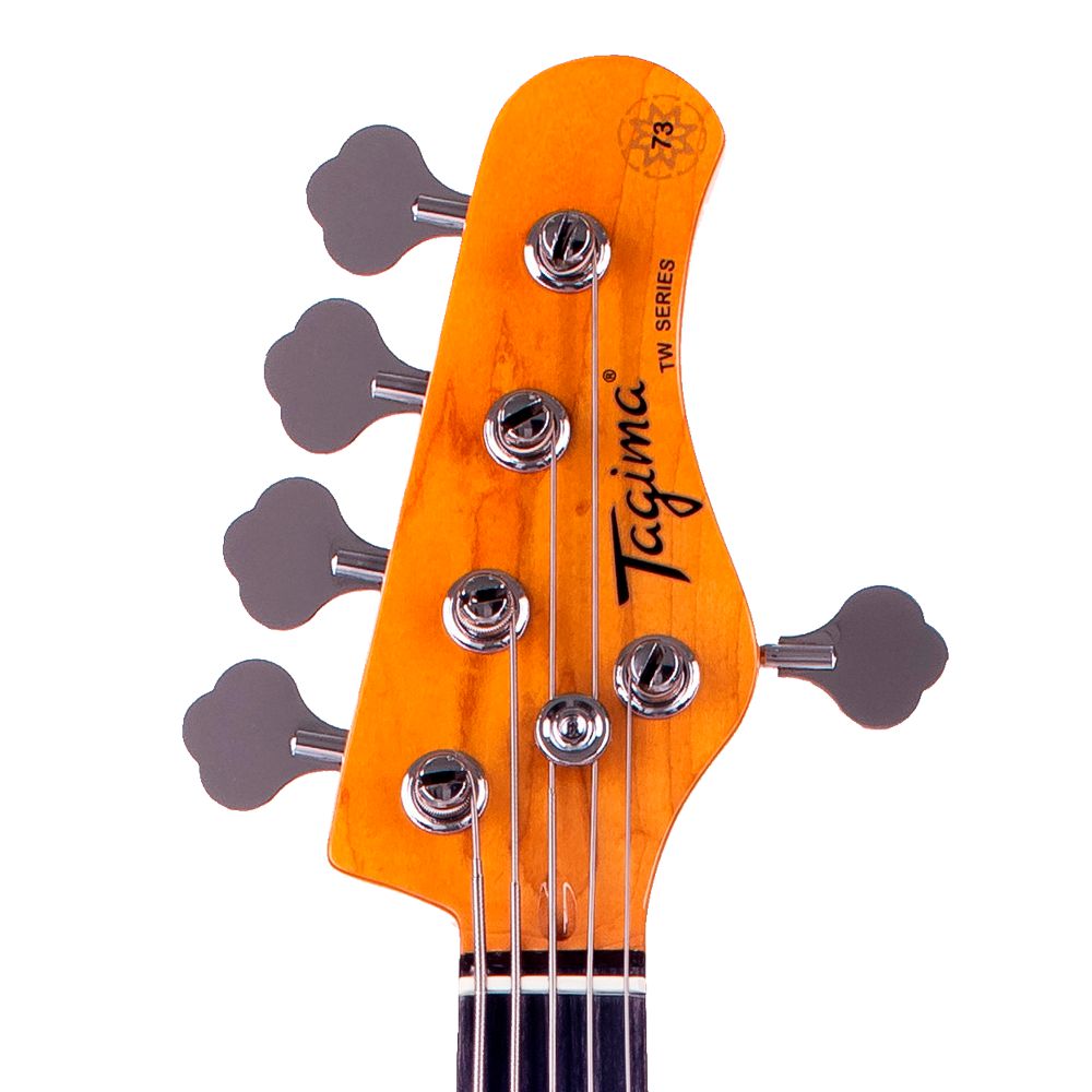Baixo 5 Cordas Jazz Bass Tagima TW-73 SB DF/MG Woodstock Sunburst