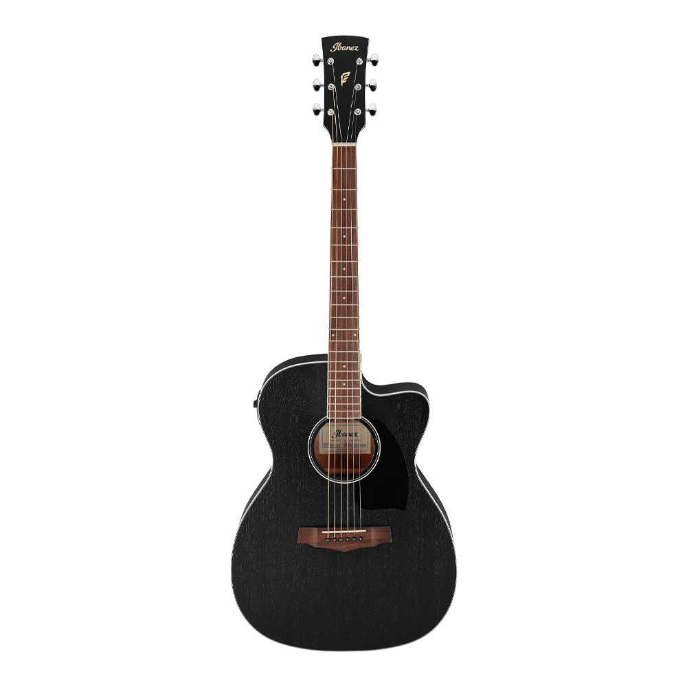 【11362】Ibanez PC14MHCE-WK エレアコ ブラック サテン Violão Elétrico Aço Grand Concert Ibanez PC14MHCE WK Weathered