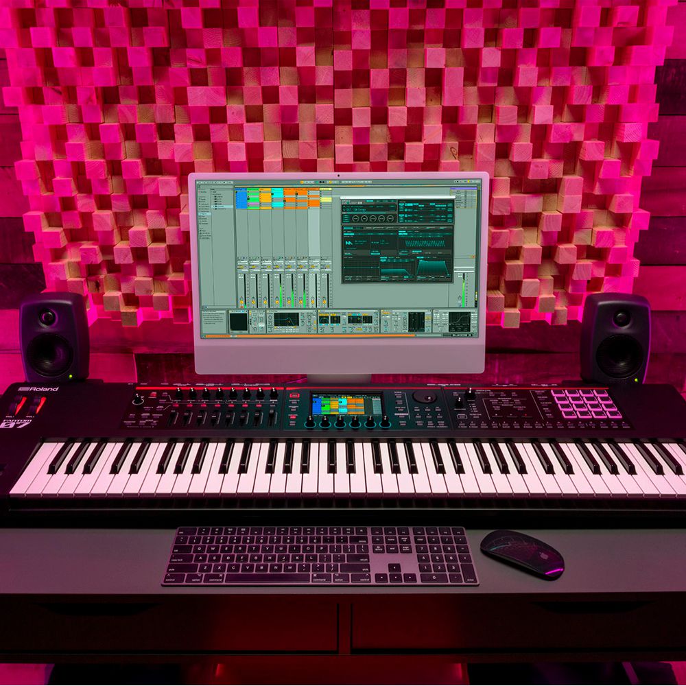 Teclado Sintetizador Workstation 76 Teclas Roland FANTOM-07