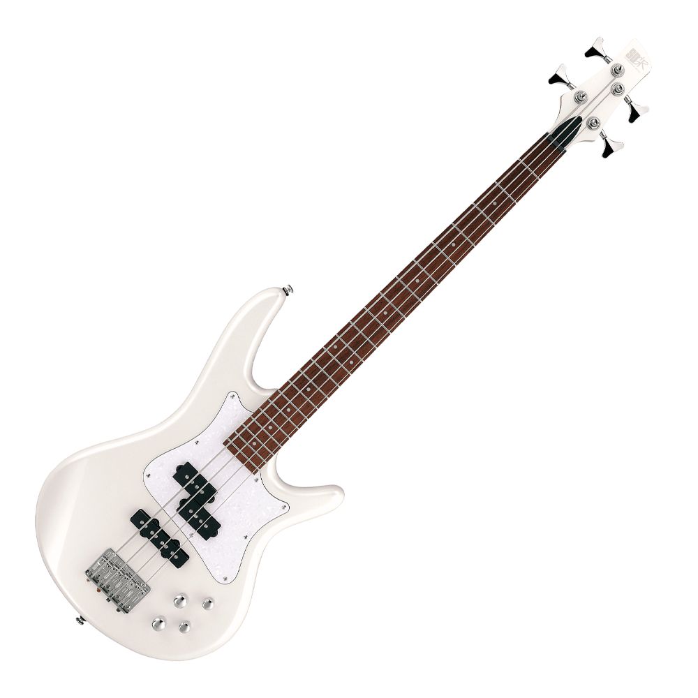Baixo 4 Cordas Escala Média Ibanez SRMD200D PW Pearl White