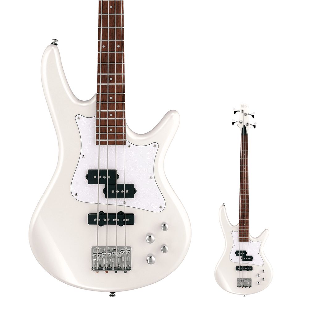 Baixo 4 Cordas Escala Média Ibanez SRMD200D PW Pearl White