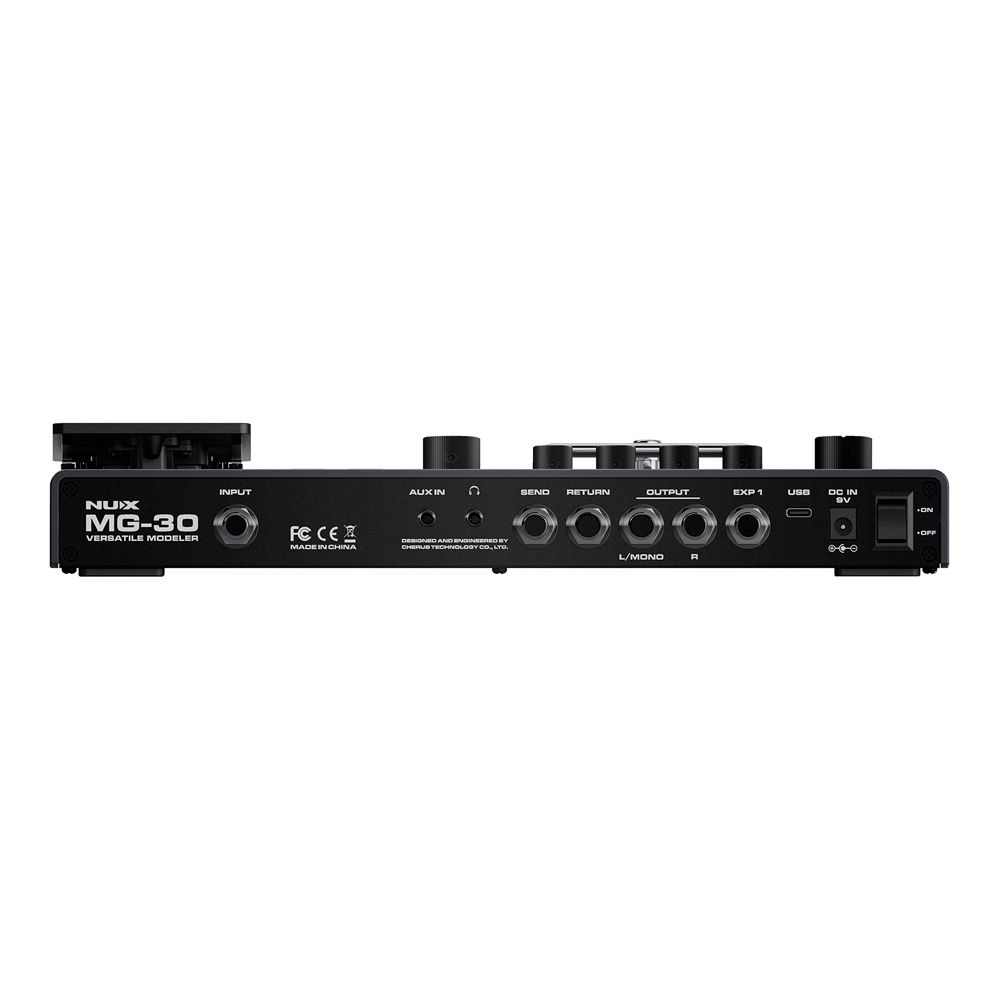 Pedaleira Multi Efeitos NUX MG-30 com Impulse Response