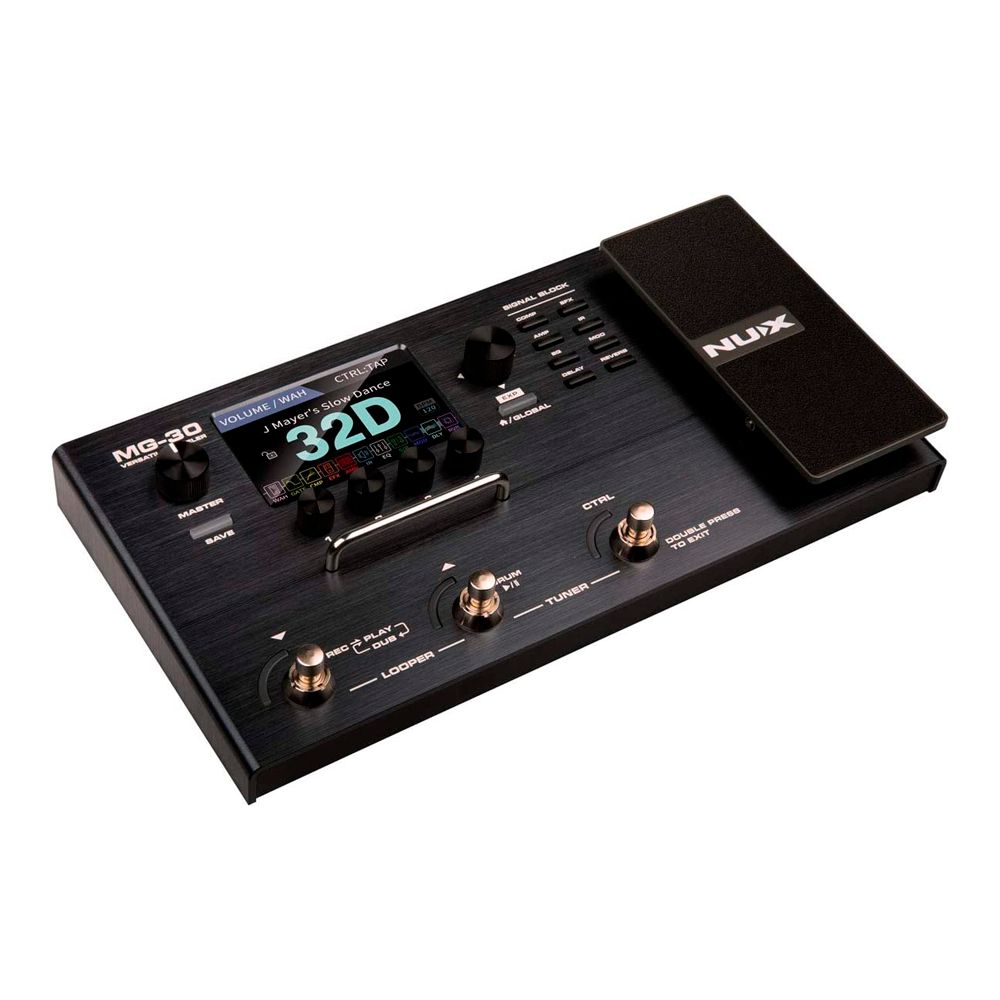 ギター nux mg-30 Pedaleira Multi Efeitos NUX MG-30 com Impulse Response