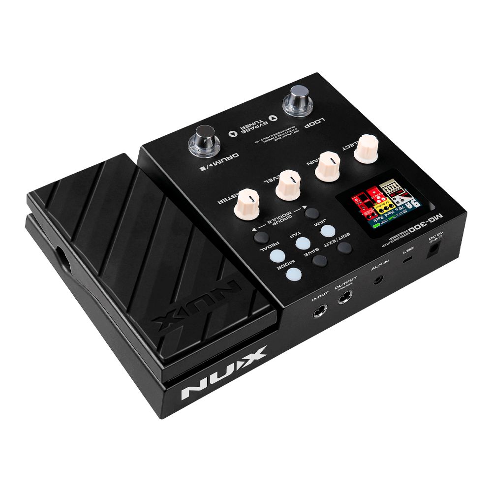 Pedaleira Multi Efeitos NUX MG-300 com Impulse Response