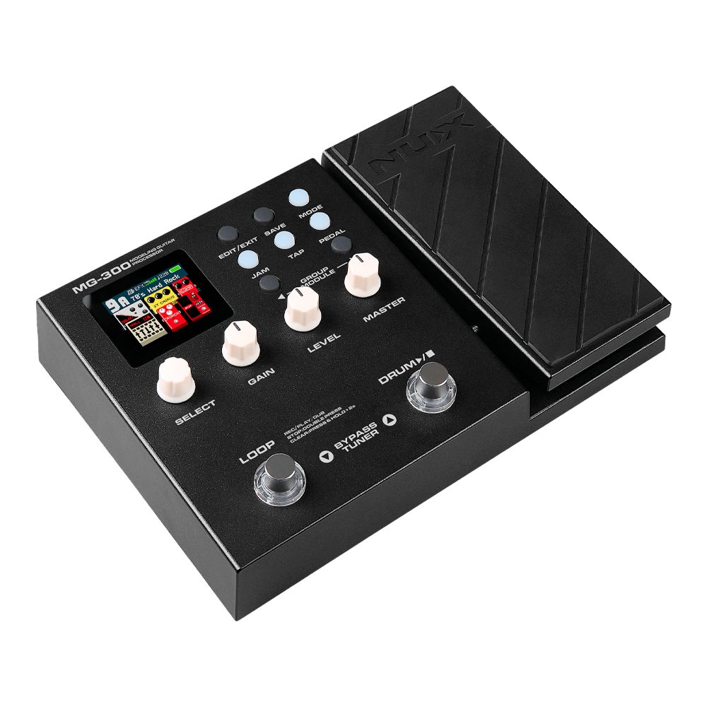 Pedaleira Multi Efeitos NUX MG-300 com Impulse Response