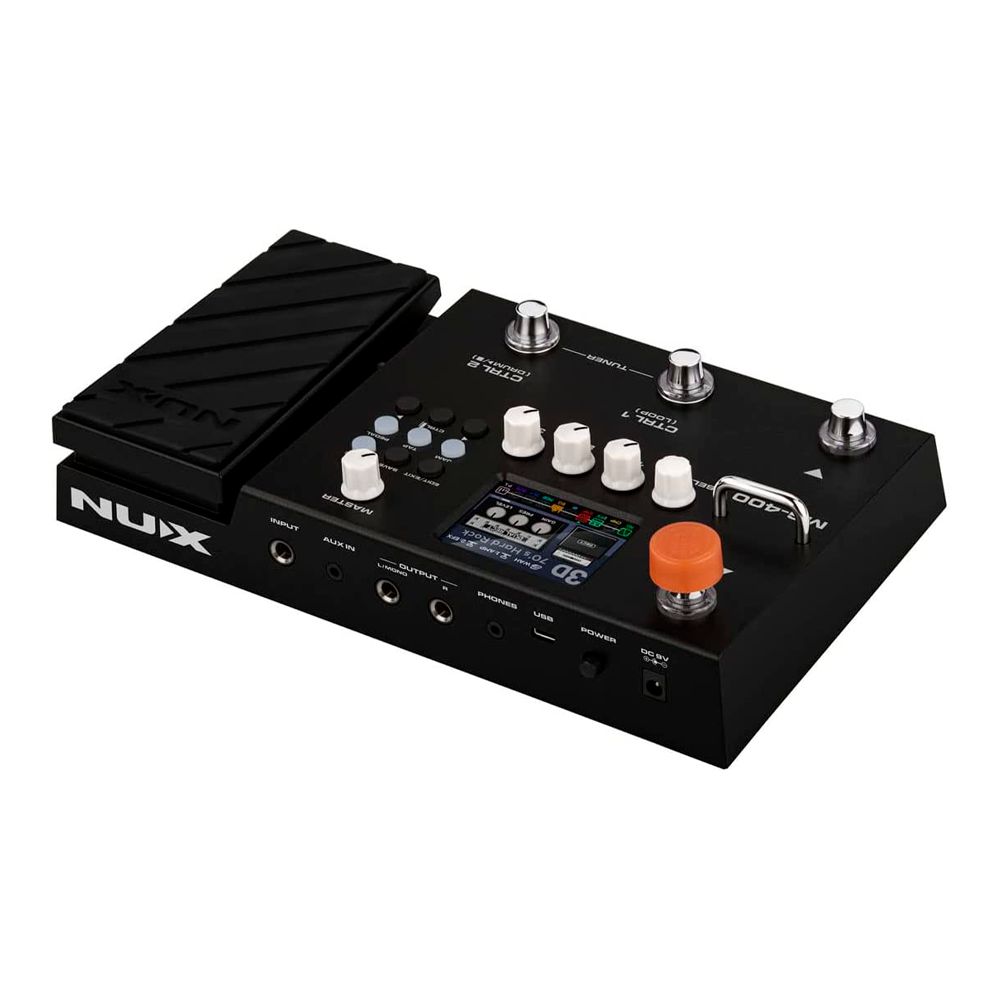 50%OFF Pedaleira Multi Response Impulse com MG-400 NUX Efeitos ギター