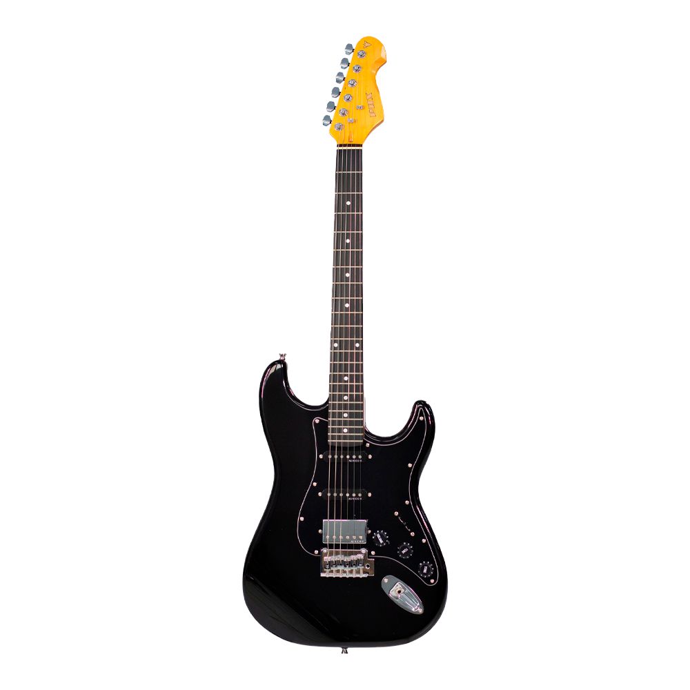 Guitarra Strato HSS Alnico 5 PHX ST-H ALV BK Black - AudioDriver