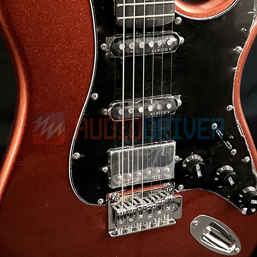 Guitarra Strato Alnico PHX ST-H ALV Vermelha - AudioDriver