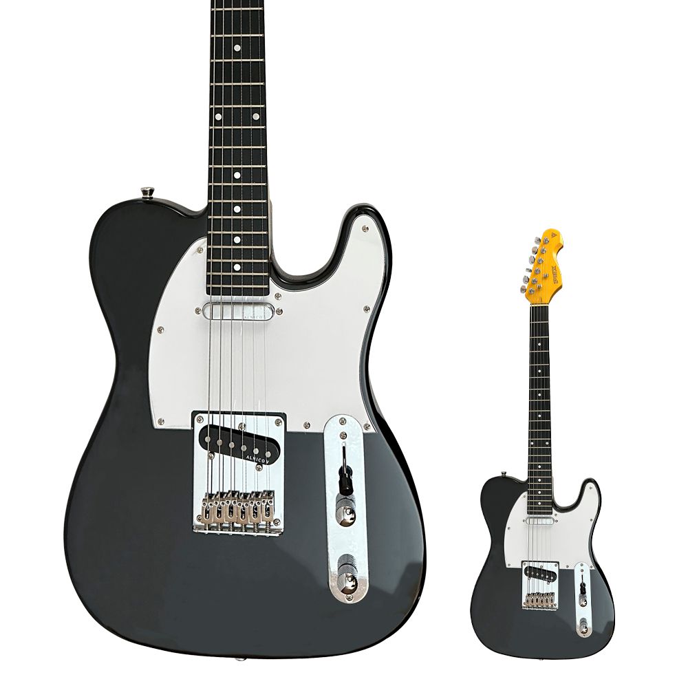 Guitarra Telecaster Alnico PHX TL-1 ALV Preta - AudioDriver