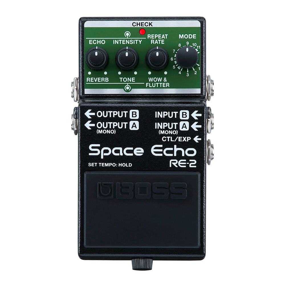 【Boss】 RE-2 Pedal Guitarra Space Echo Compacto Boss RE-2 - AudioDriver
