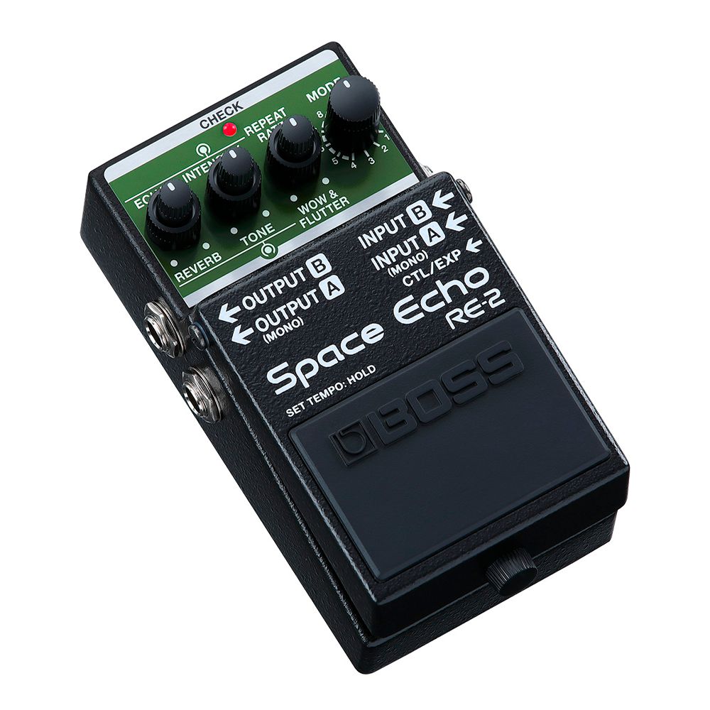 Pedal Delay e Reverb Boss RE-2 Space Echo | Roland Store