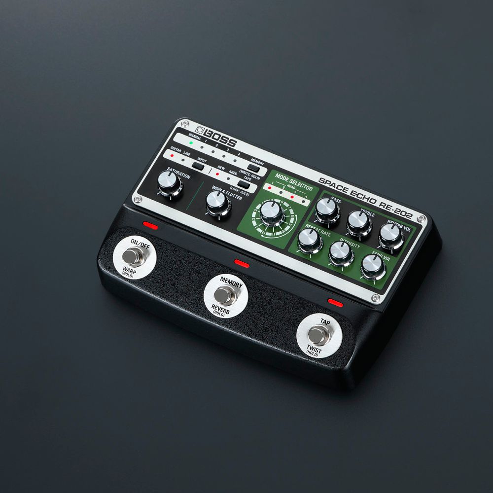 Pedal Guitarra Space Echo Boss RE-202 - AudioDriver