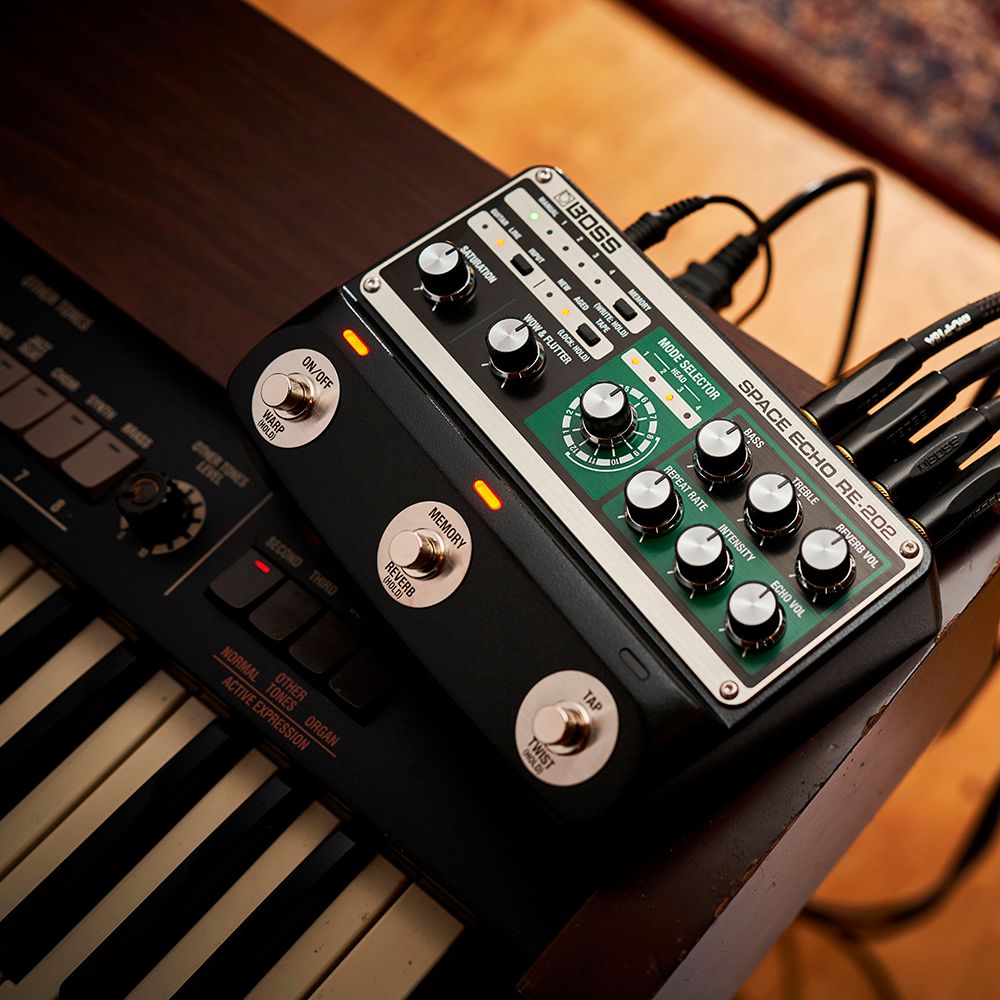 Pedal Guitarra Space Echo Boss RE-202 - AudioDriver