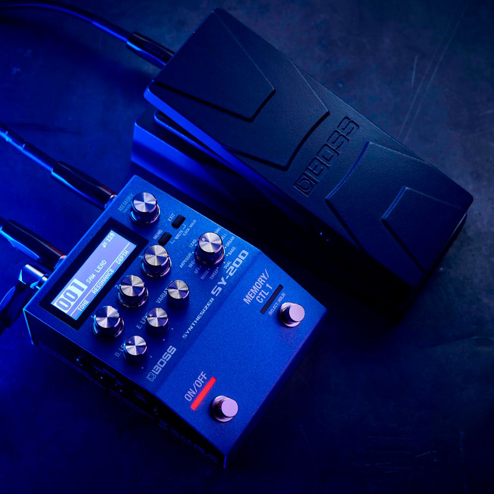 Pedal Sintetizador 12 Modos Boss SY-200 Synthesizer - AudioDriver