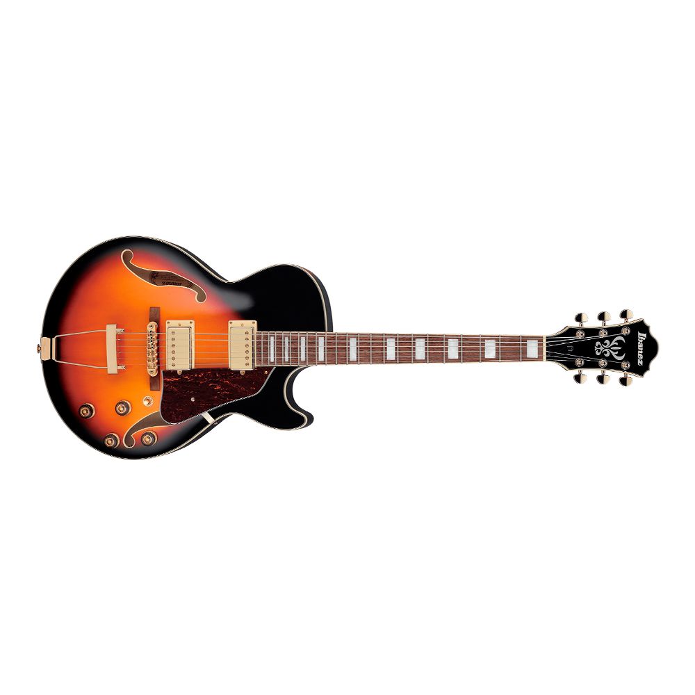 Guitarra Semi Acústica Ibanez AG75G Brown Sunburst - AudioDriver