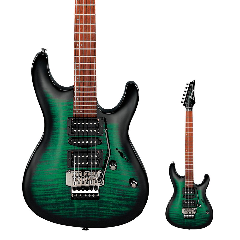 Guitarra Super Strato Ibanez Kiko Loureiro KIKOSP3 TEB Verde