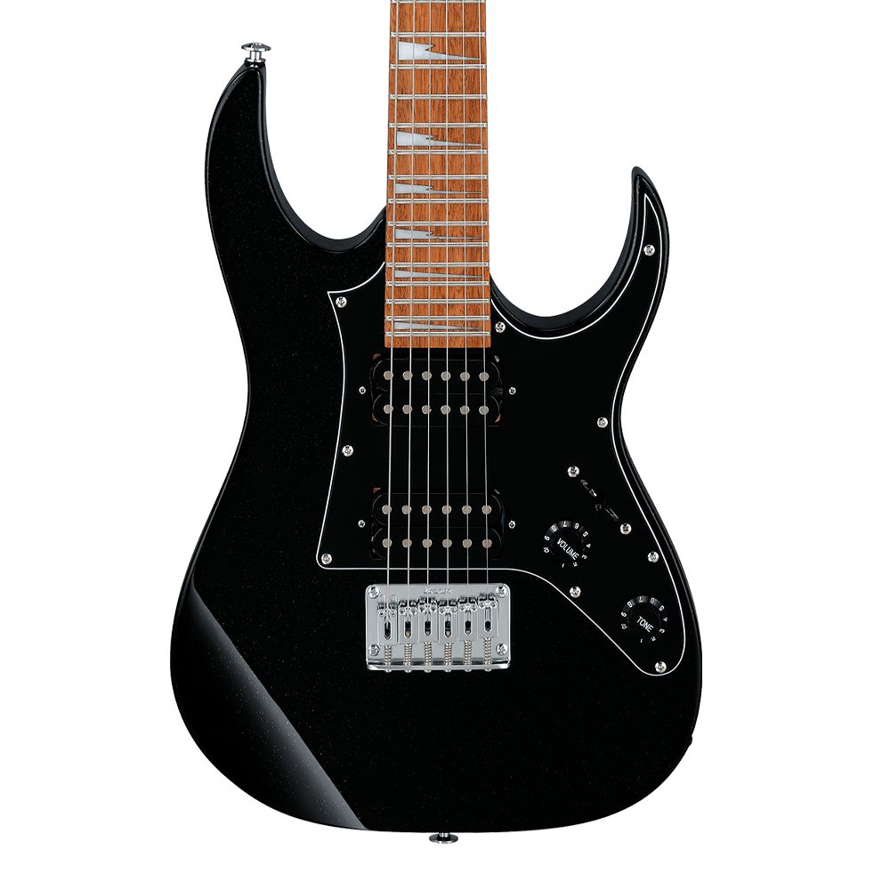 Guitarra Short Scale Super Strato Ibanez miKro GRGM21 Black Night