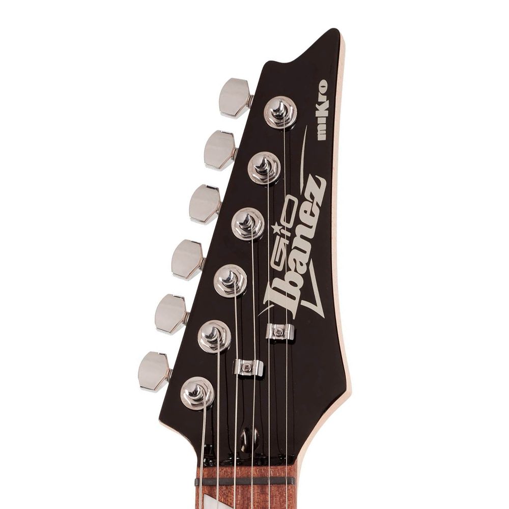 Guitarra Short Scale Super Strato Ibanez miKro GRGM21 Black Night
