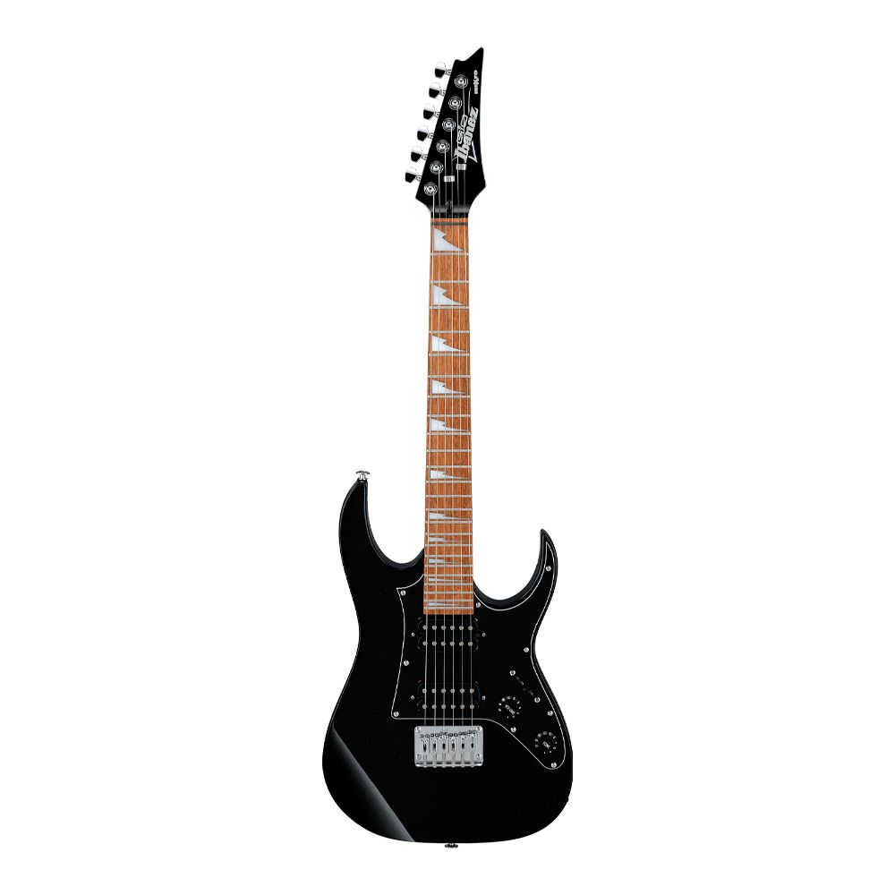 Guitarra Short Scale Super Strato Ibanez miKro GRGM21 Black Night