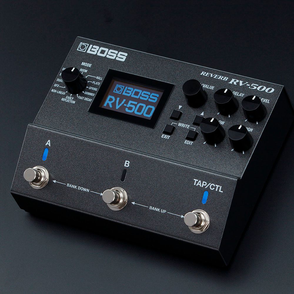 BOSS エフェクター RV-500 Pedal Multi Reverb Boss RV-500 - AudioDriver Instrumentos Musicais