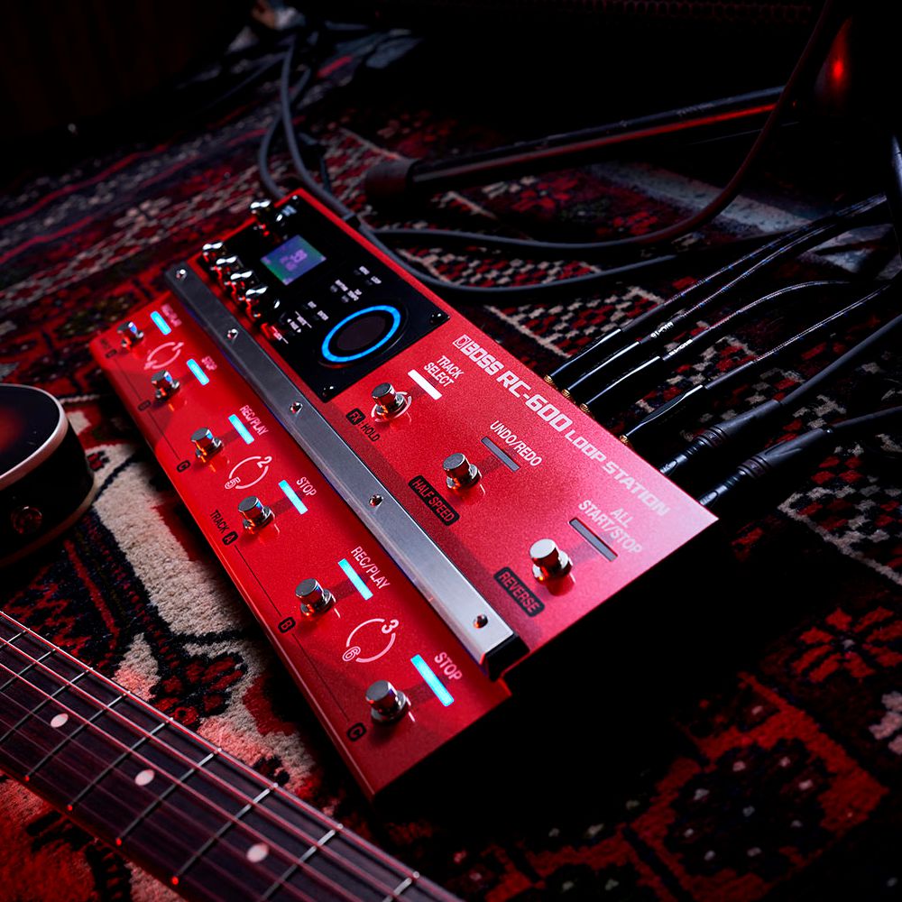 Pedaleira de Loop BOSS RC-600 Loop Station - AudioDriver