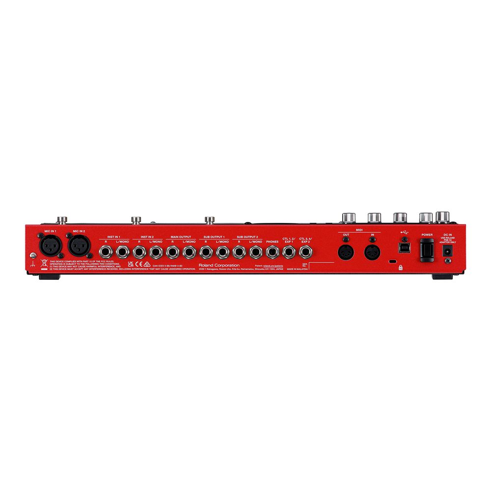 Pedaleira de Loop BOSS RC-600 Loop Station - AudioDriver