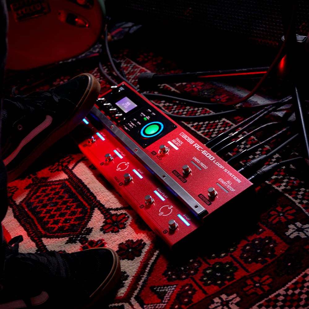Loop Station 赤 Pedaleira de Loop BOSS RC-600 Loop Station - AudioDriver