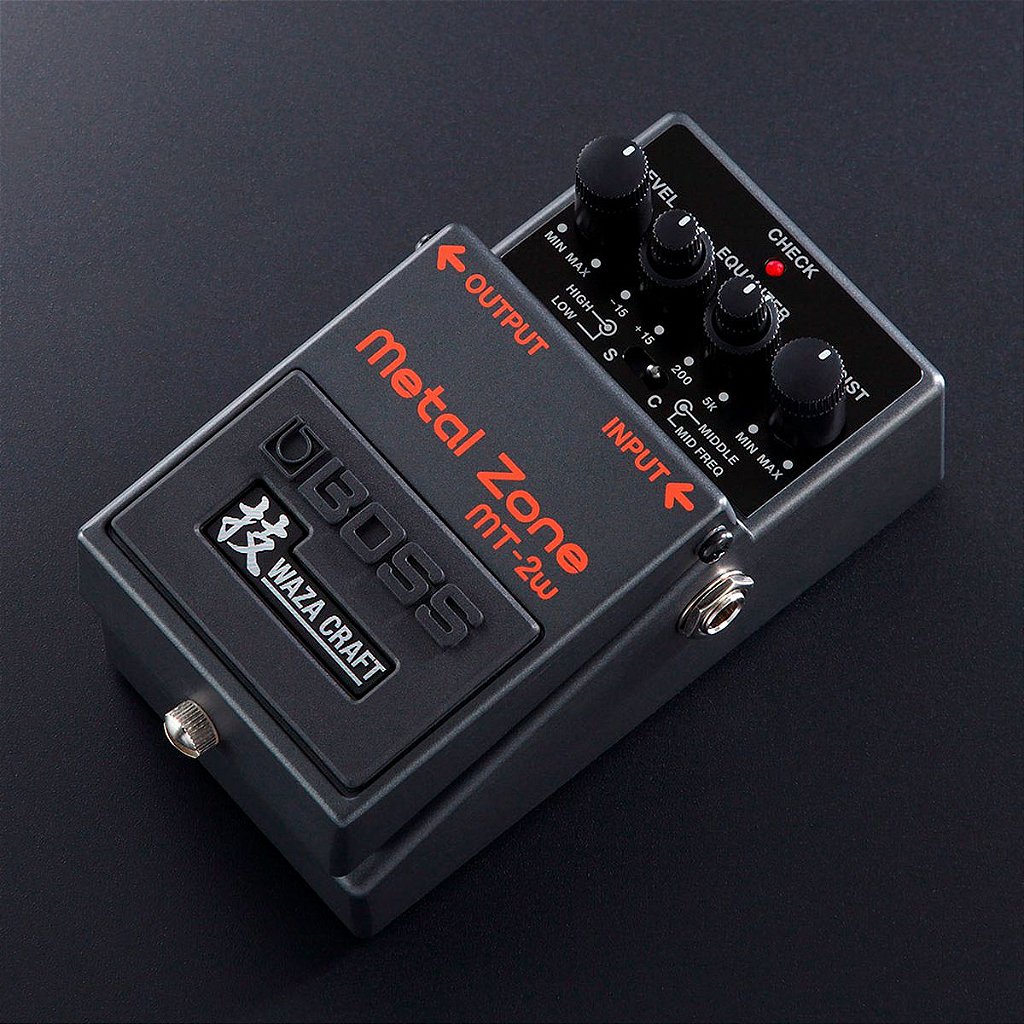 Pedal Distorção Boss MT-2W Metal Zone Waza Craft - AudioDriver