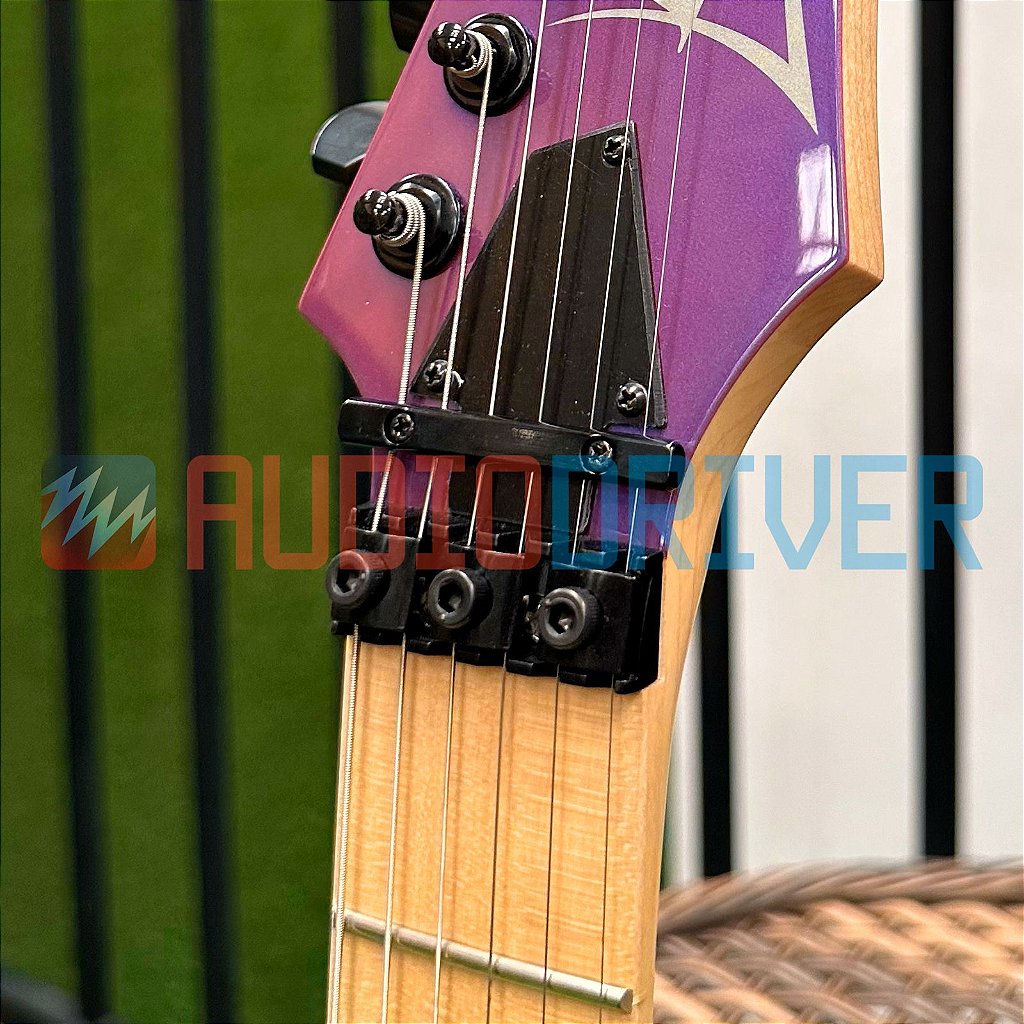 Guitarra Super Strato HSH Ibanez RG550 Purple Neon com Micro