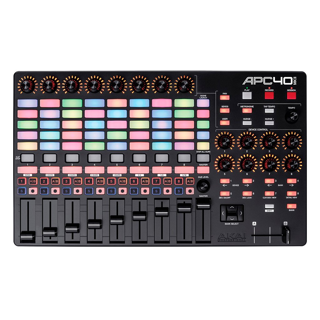 AKAI APC40 Ableton Live コントローラー AKAI APC40 MkII: Controlador USB-MIDI para Performances com