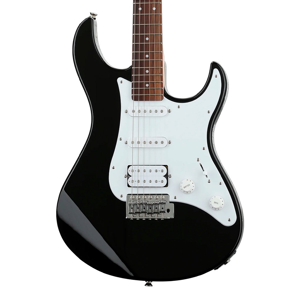 【10815】 YAMAHA PACFICA PAC012 ブラック Yamaha Pacifica PAC012 Black – Versatilidade e Estilo