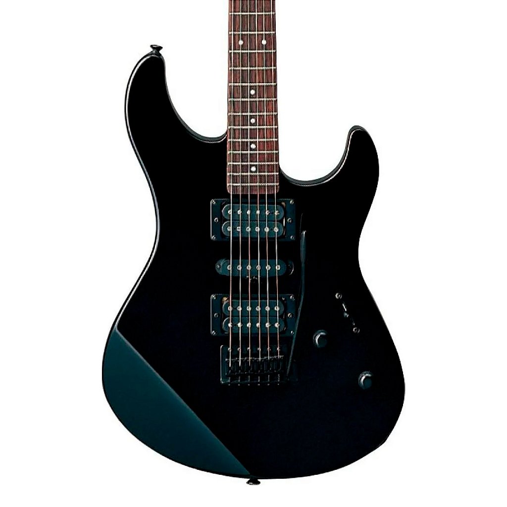 Yamaha Super Strato RGX121Z Black – Potência e Versatilidade