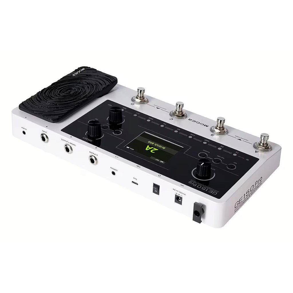 Mooer GE150 Pro – Pedaleira Multi Efeitos Completa e Profissional